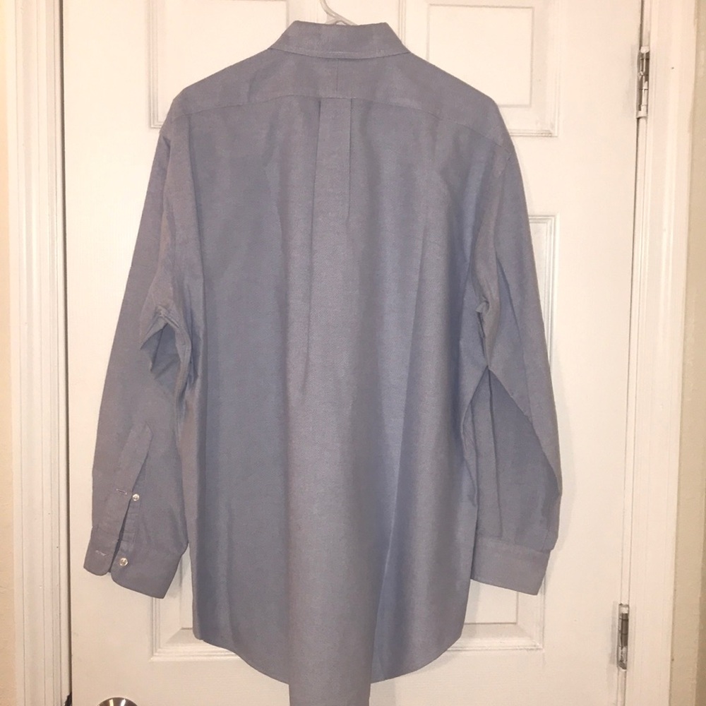 LRL Lauren Ralph Lauren classic Blue Shirt - Picture 5 of 5